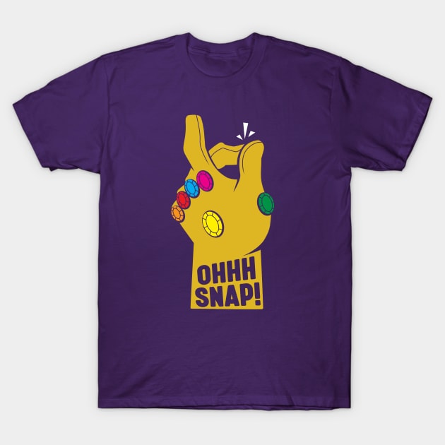 Ohhh Snap! T-Shirt by rossawesome